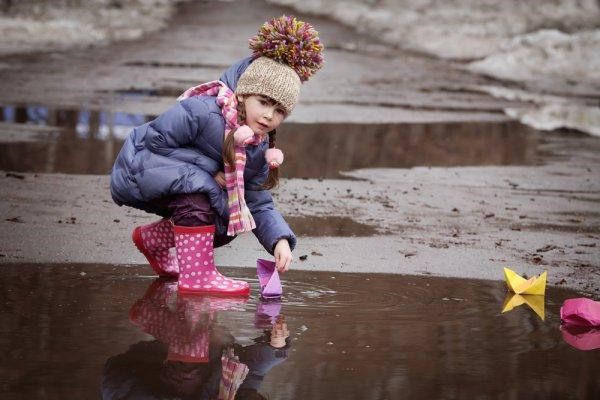Зимнюю обувь ребенку одевают при температуре